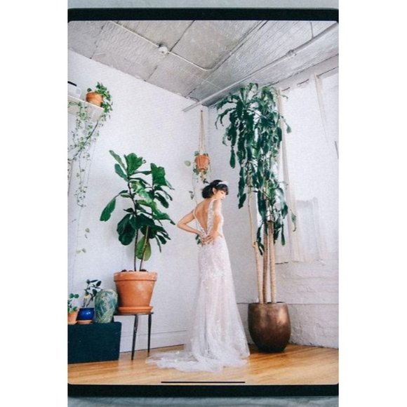 BHLDN Willowby Nikola Aliyah Wedding Gown Size 2 and 8 NEW - Picture 10 of 11